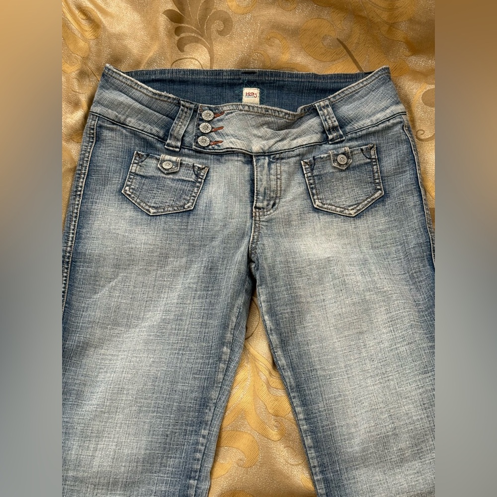 Cotton Light Wash Faded Jeans